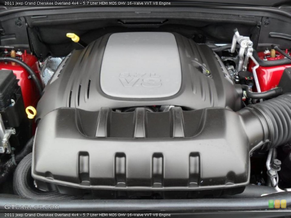 5.7 Liter HEMI MDS OHV 16-Valve VVT V8 Engine for the 2011 Jeep Grand Cherokee #39186387