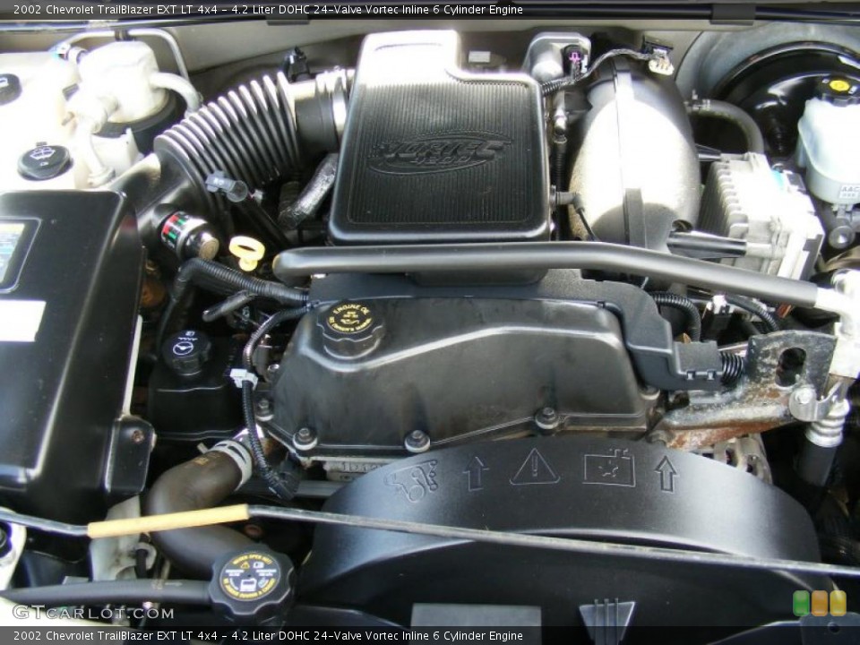 4.2 Liter DOHC 24-Valve Vortec Inline 6 Cylinder Engine for the 2002 Chevrolet TrailBlazer #39190167