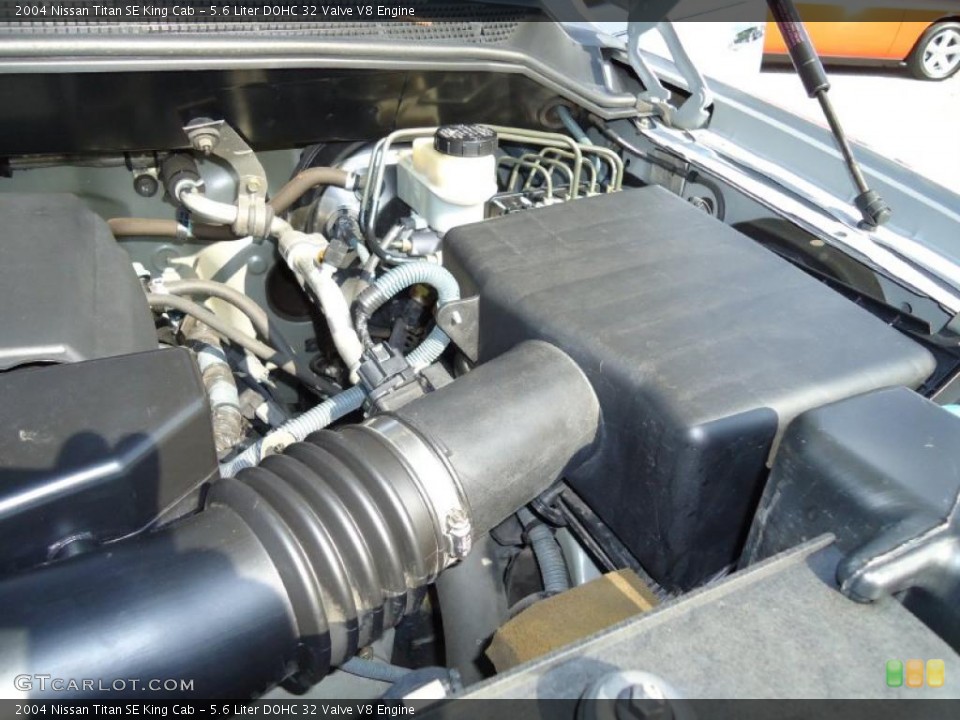 5.6 Liter DOHC 32 Valve V8 Engine for the 2004 Nissan Titan #39193399