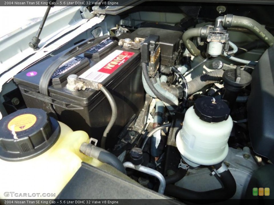 5.6 Liter DOHC 32 Valve V8 Engine for the 2004 Nissan Titan #39193415