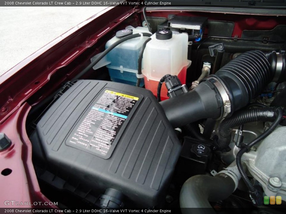 2.9 Liter DOHC 16-Valve VVT Vortec 4 Cylinder Engine for the 2008 Chevrolet Colorado #39193959