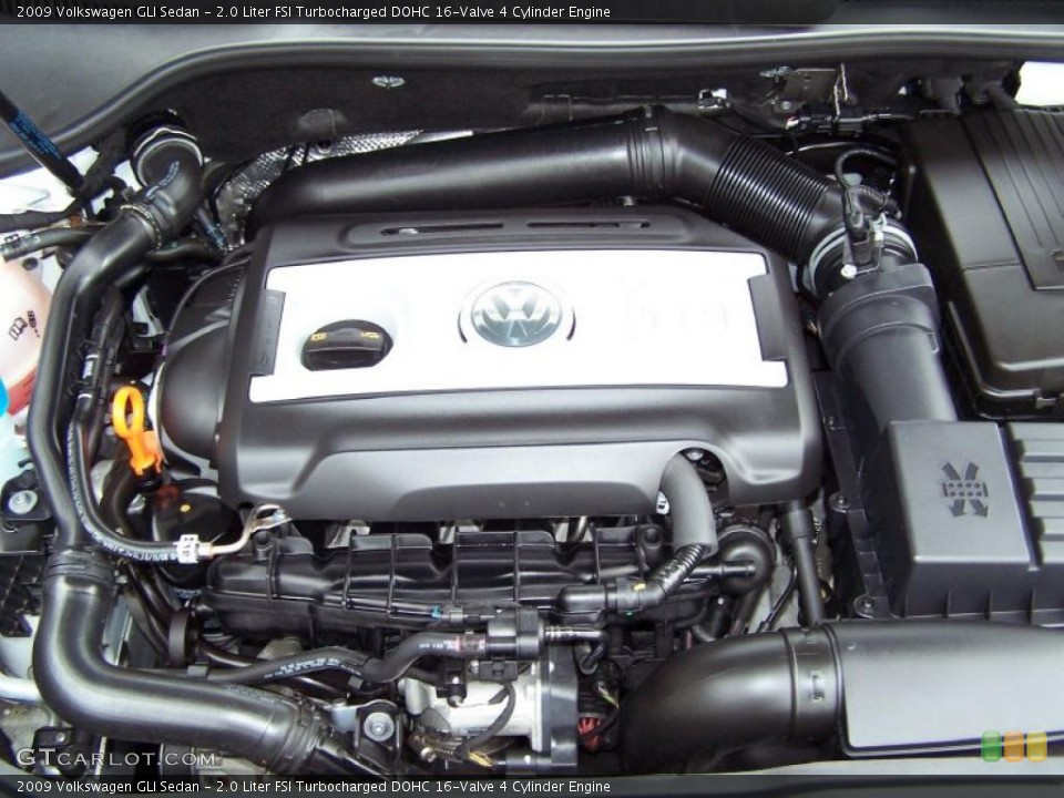 2.0 Liter FSI Turbocharged DOHC 16-Valve 4 Cylinder Engine for the 2009 Volkswagen GLI #39194943