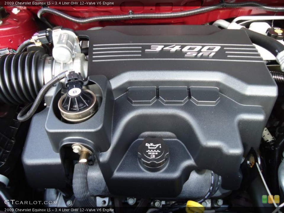 3.4 Liter OHV 12-Valve V6 Engine for the 2009 Chevrolet Equinox #39196831