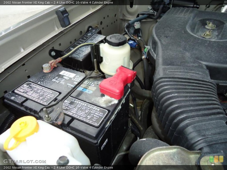 2.4 Liter DOHC 16-Valve 4 Cylinder Engine for the 2002 Nissan Frontier #39199539