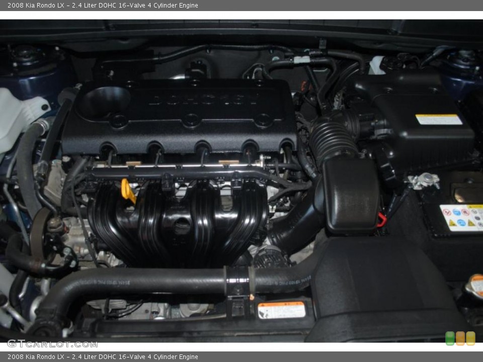 2.4 Liter DOHC 16-Valve 4 Cylinder Engine for the 2008 Kia Rondo #39202475
