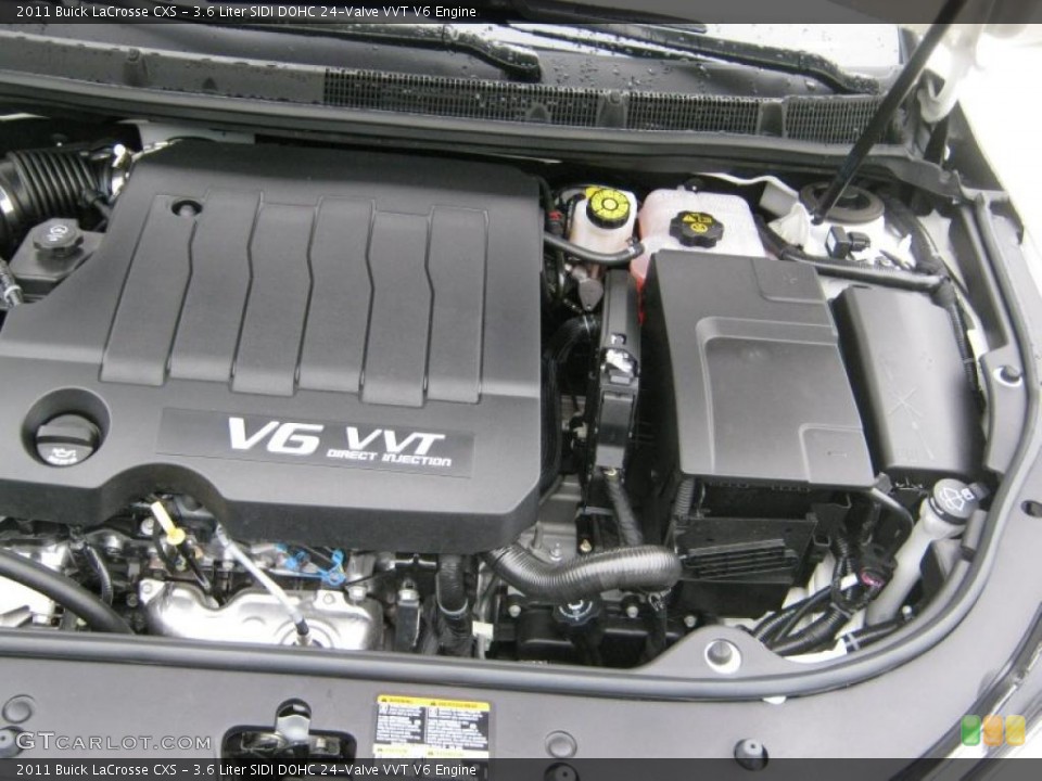 3.6 Liter SIDI DOHC 24-Valve VVT V6 Engine for the 2011 Buick LaCrosse #39202983