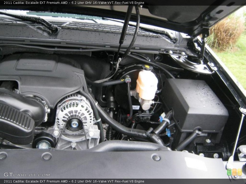 6.2 Liter OHV 16-Valve VVT Flex-Fuel V8 Engine for the 2011 Cadillac Escalade #39203467
