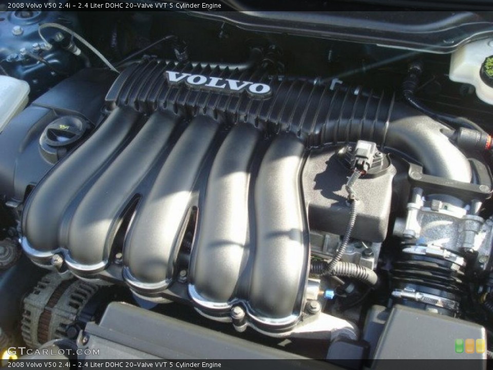 2.4 Liter DOHC 20-Valve VVT 5 Cylinder Engine for the 2008 Volvo V50 #39203559