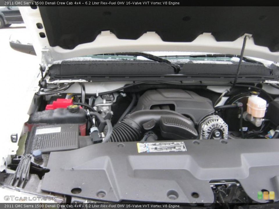 6.2 Liter Flex-Fuel OHV 16-Valve VVT Vortec V8 Engine for the 2011 GMC Sierra 1500 #39205418