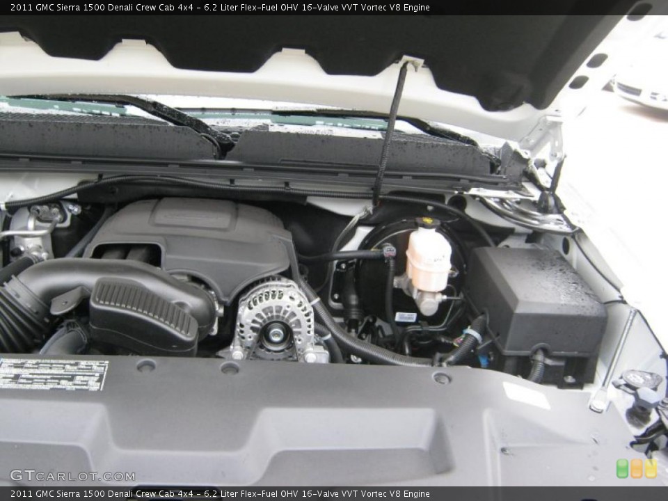 6.2 Liter Flex-Fuel OHV 16-Valve VVT Vortec V8 Engine for the 2011 GMC Sierra 1500 #39205435