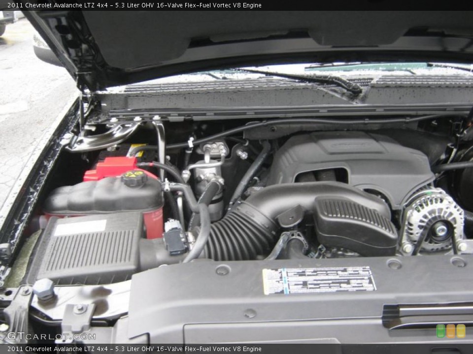 5.3 Liter OHV 16-Valve Flex-Fuel Vortec V8 Engine for the 2011 Chevrolet Avalanche #39210250