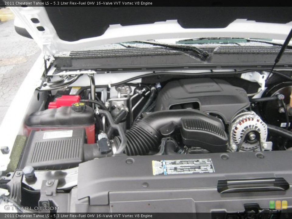 5.3 Liter Flex-Fuel OHV 16-Valve VVT Vortec V8 Engine for the 2011 Chevrolet Tahoe #39210666