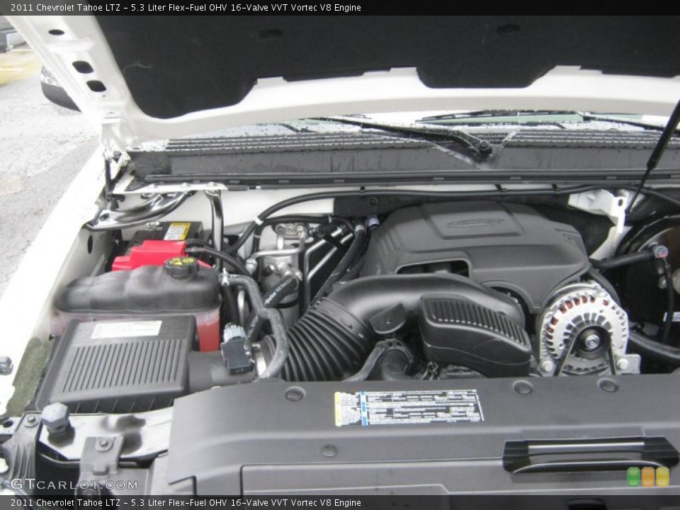 5.3 Liter Flex-Fuel OHV 16-Valve VVT Vortec V8 Engine for the 2011 Chevrolet Tahoe #39211162