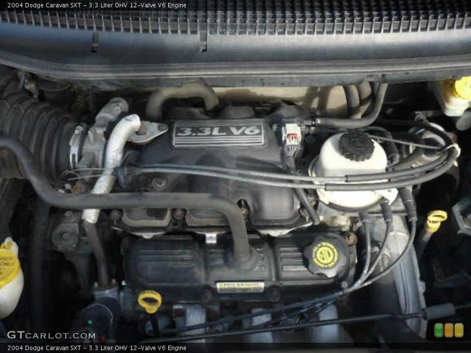 3.3 Liter OHV 12-Valve V6 Engine for the 2004 Dodge Caravan #39211278