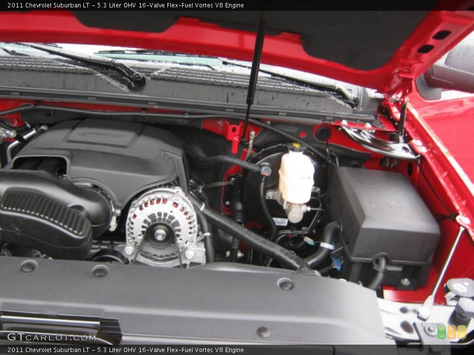 5.3 Liter OHV 16-Valve Flex-Fuel Vortec V8 Engine for the 2011 Chevrolet Suburban #39211710