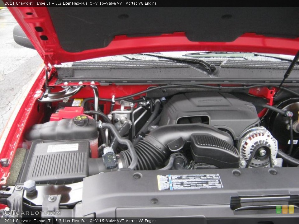 5.3 Liter Flex-Fuel OHV 16-Valve VVT Vortec V8 Engine for the 2011 Chevrolet Tahoe #39212230
