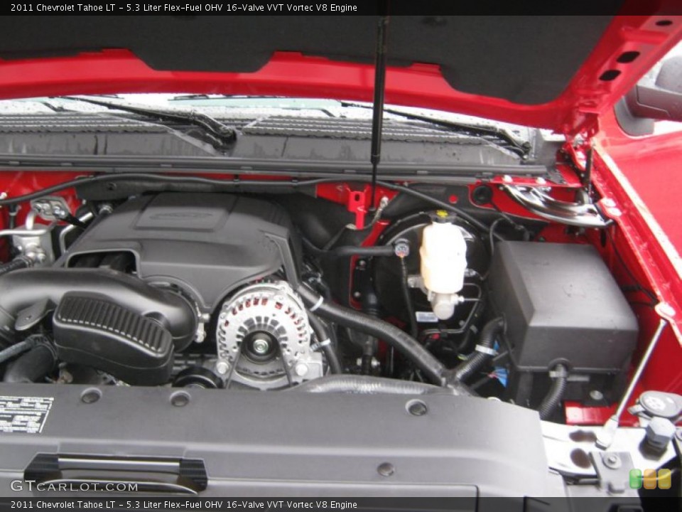 5.3 Liter Flex-Fuel OHV 16-Valve VVT Vortec V8 Engine for the 2011 Chevrolet Tahoe #39212738