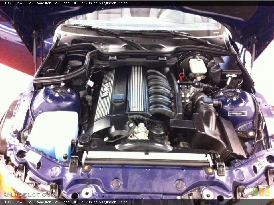 2.8 Liter DOHC 24V Inline 6 Cylinder Engine for the 1997 BMW Z3 #39212874