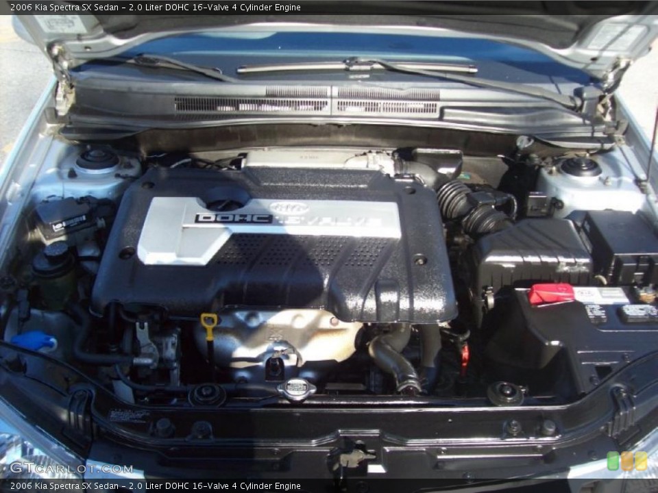 2.0 Liter DOHC 16-Valve 4 Cylinder Engine for the 2006 Kia Spectra #39214506