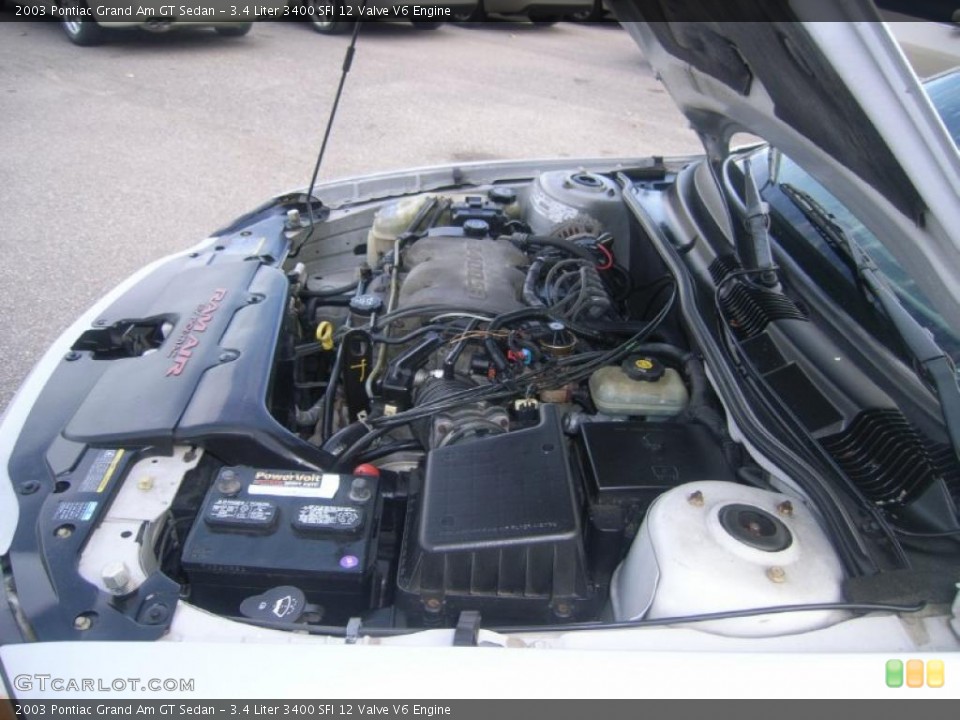 3.4 Liter 3400 SFI 12 Valve V6 Engine for the 2003 Pontiac Grand Am #39220250