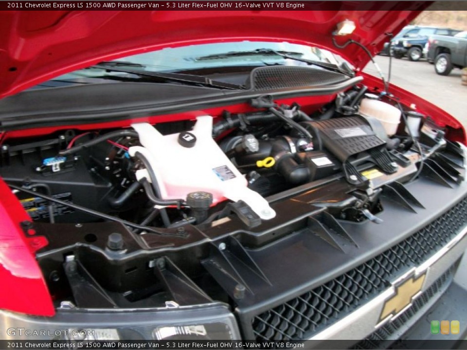 5.3 Liter Flex-Fuel OHV 16-Valve VVT V8 Engine for the 2011 Chevrolet Express #39224898