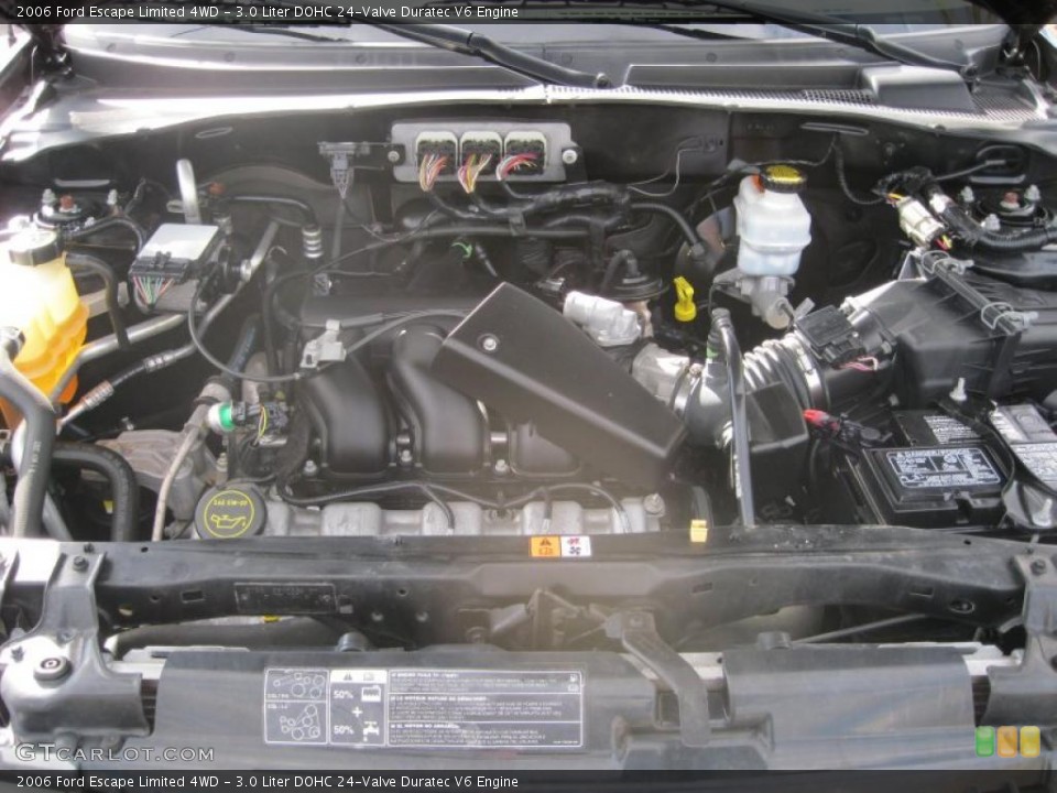 3.0 Liter DOHC 24-Valve Duratec V6 Engine for the 2006 Ford Escape #39226218