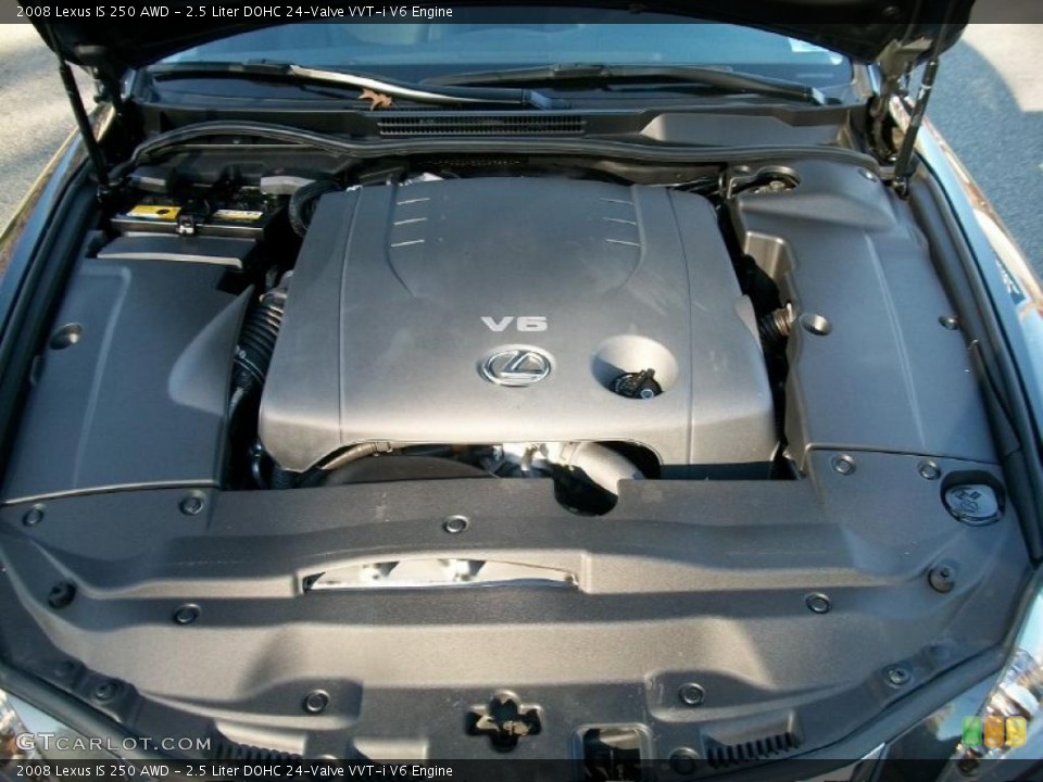 2.5 Liter DOHC 24-Valve VVT-i V6 Engine for the 2008 Lexus IS #39235257