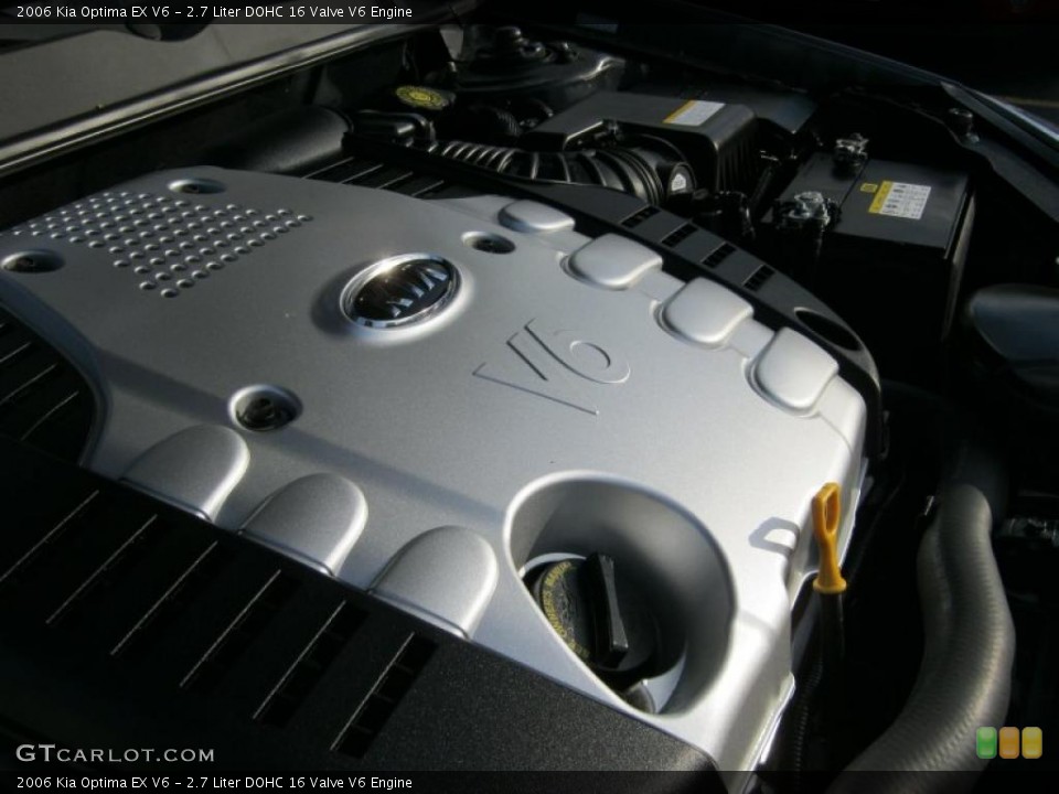 2.7 Liter DOHC 16 Valve V6 Engine for the 2006 Kia Optima #39236089
