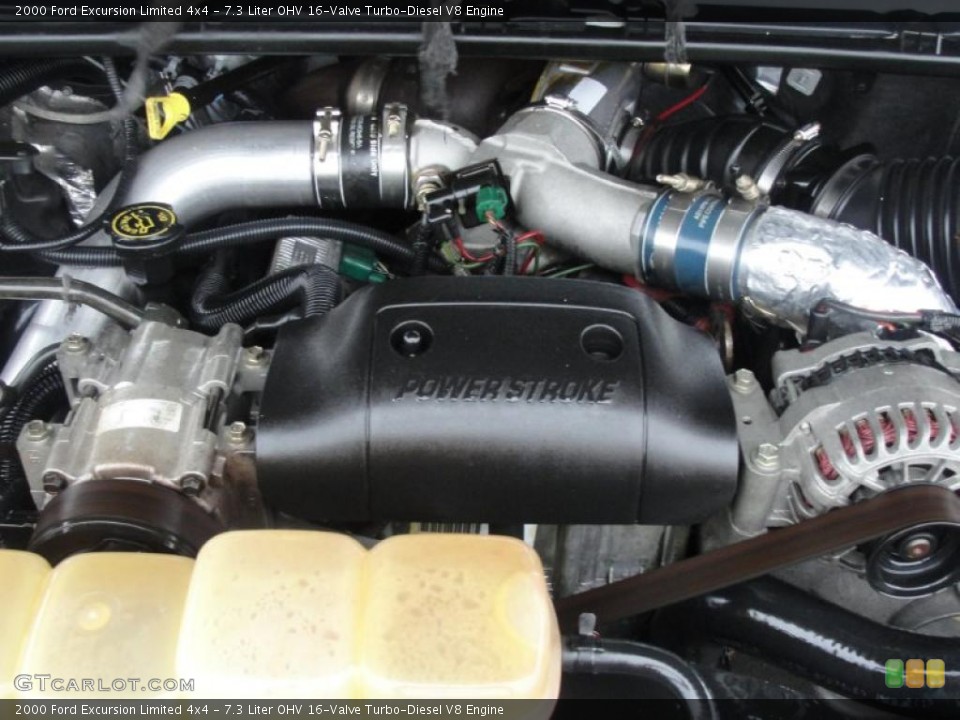 7.3 Liter OHV 16-Valve Turbo-Diesel V8 Engine for the 2000 Ford Excursion #39239021