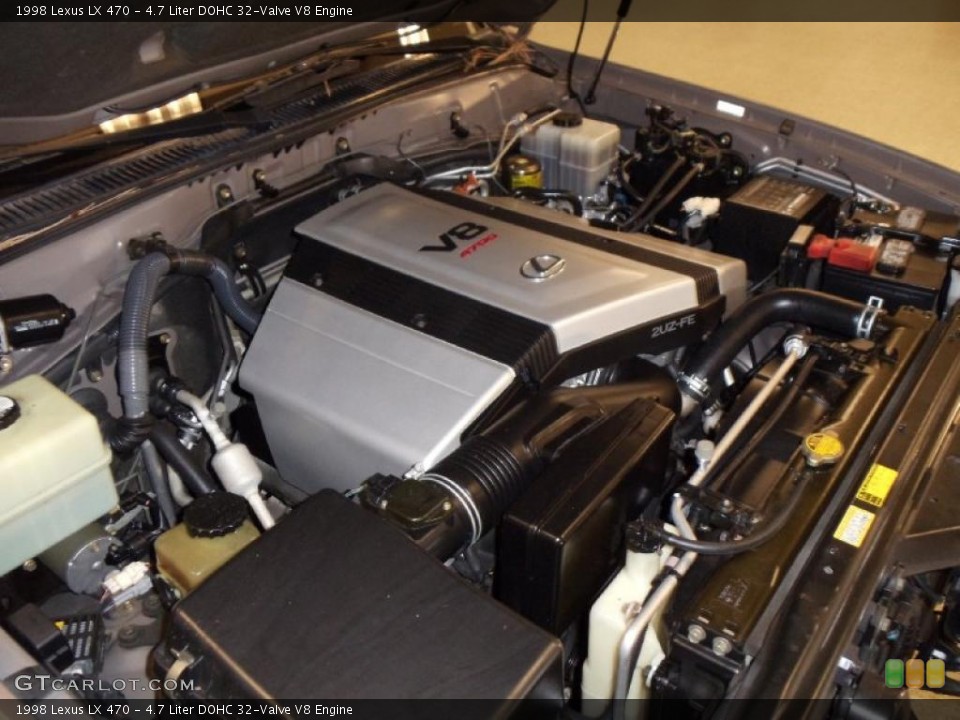 4.7 Liter DOHC 32-Valve V8 Engine for the 1998 Lexus LX #39242058