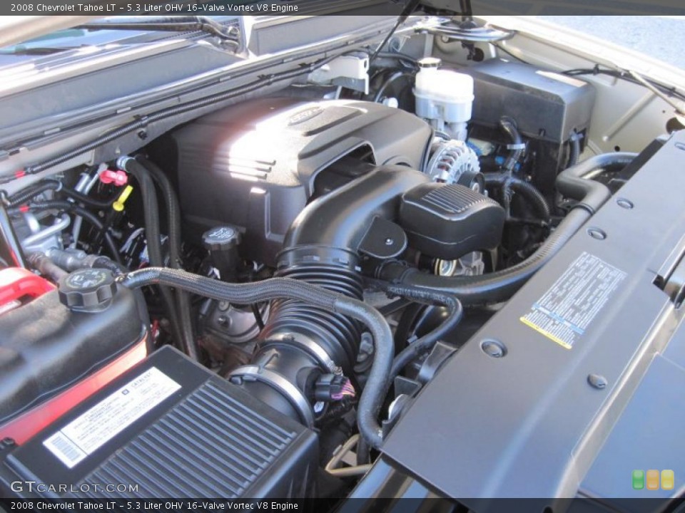5.3 Liter OHV 16-Valve Vortec V8 Engine for the 2008 Chevrolet Tahoe #39242462