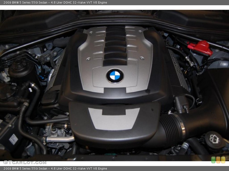 4.8 Liter DOHC 32-Valve VVT V8 Engine for the 2009 BMW 5 Series #39247835