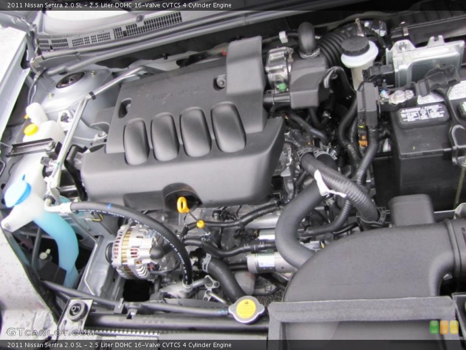 2.5 Liter DOHC 16-Valve CVTCS 4 Cylinder Engine for the 2011 Nissan Sentra #39250296