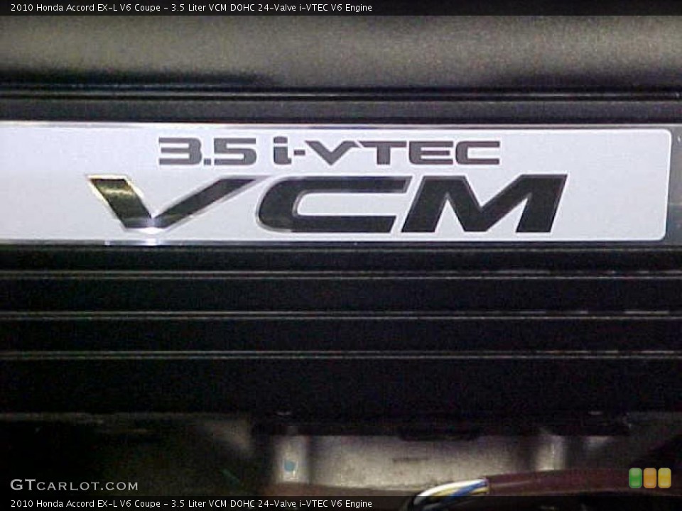3.5 Liter VCM DOHC 24-Valve i-VTEC V6 Engine for the 2010 Honda Accord #39259451