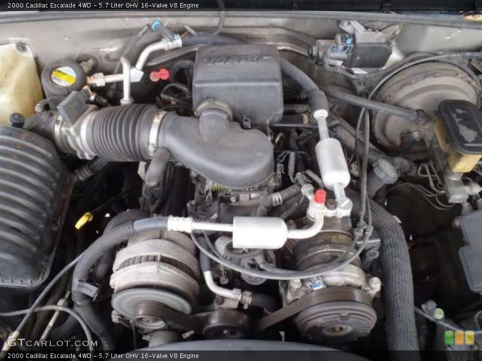 5.7 Liter OHV 16-Valve V8 Engine for the 2000 Cadillac Escalade #39260440