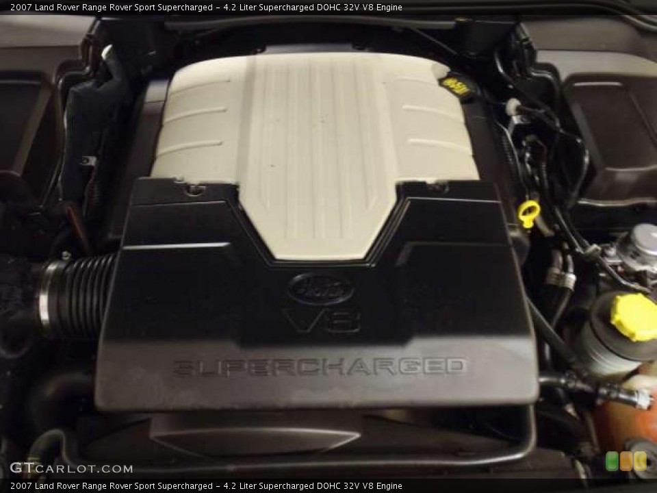 4.2 Liter Supercharged DOHC 32V V8 Engine for the 2007 Land Rover Range Rover Sport #39262143