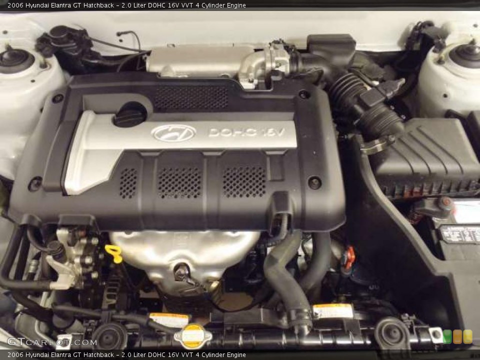 2.0 Liter DOHC 16V VVT 4 Cylinder Engine for the 2006 Hyundai Elantra #39264747