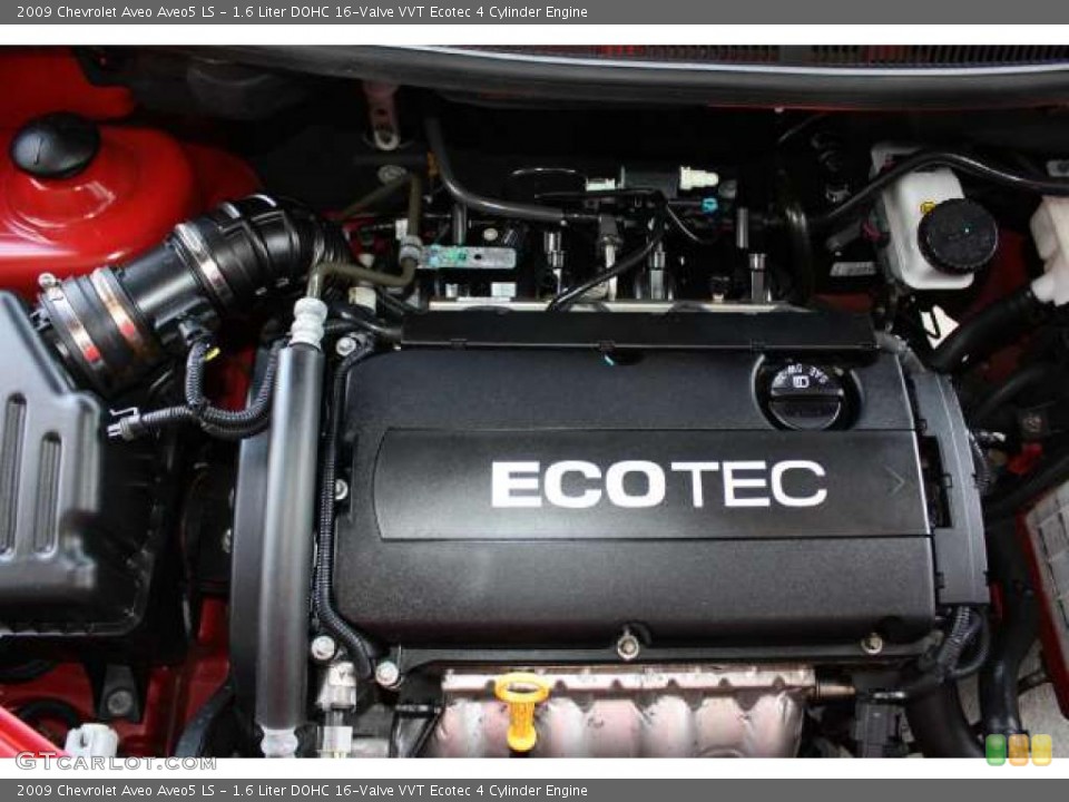 1.6 Liter DOHC 16-Valve VVT Ecotec 4 Cylinder Engine for the 2009 Chevrolet Aveo #39266499