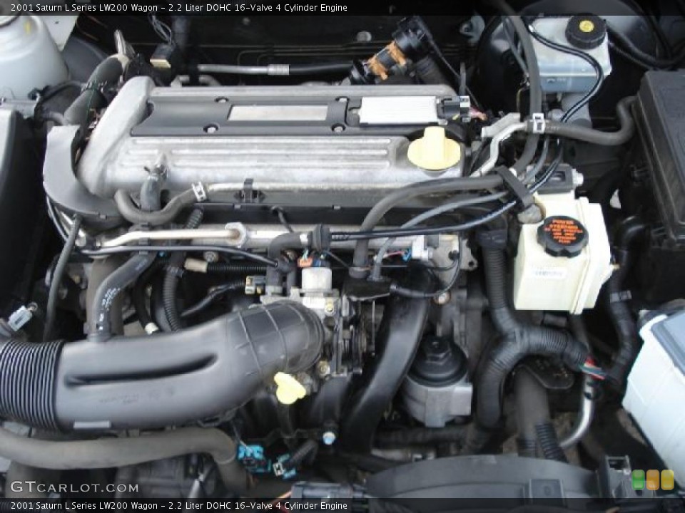 2.2 Liter DOHC 16-Valve 4 Cylinder Engine for the 2001 Saturn L Series #39268711