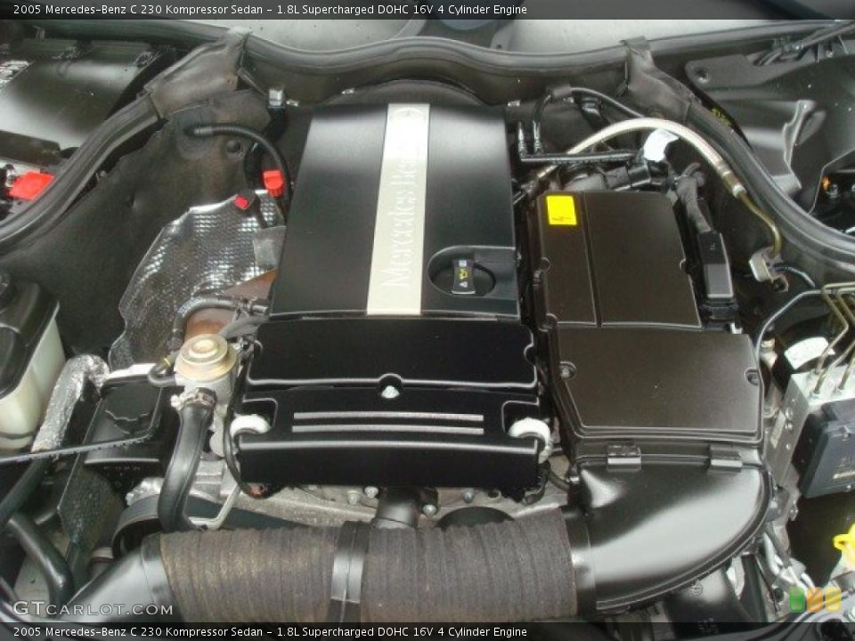 1.8L Supercharged DOHC 16V 4 Cylinder Engine for the 2005 Mercedes-Benz C #39269487