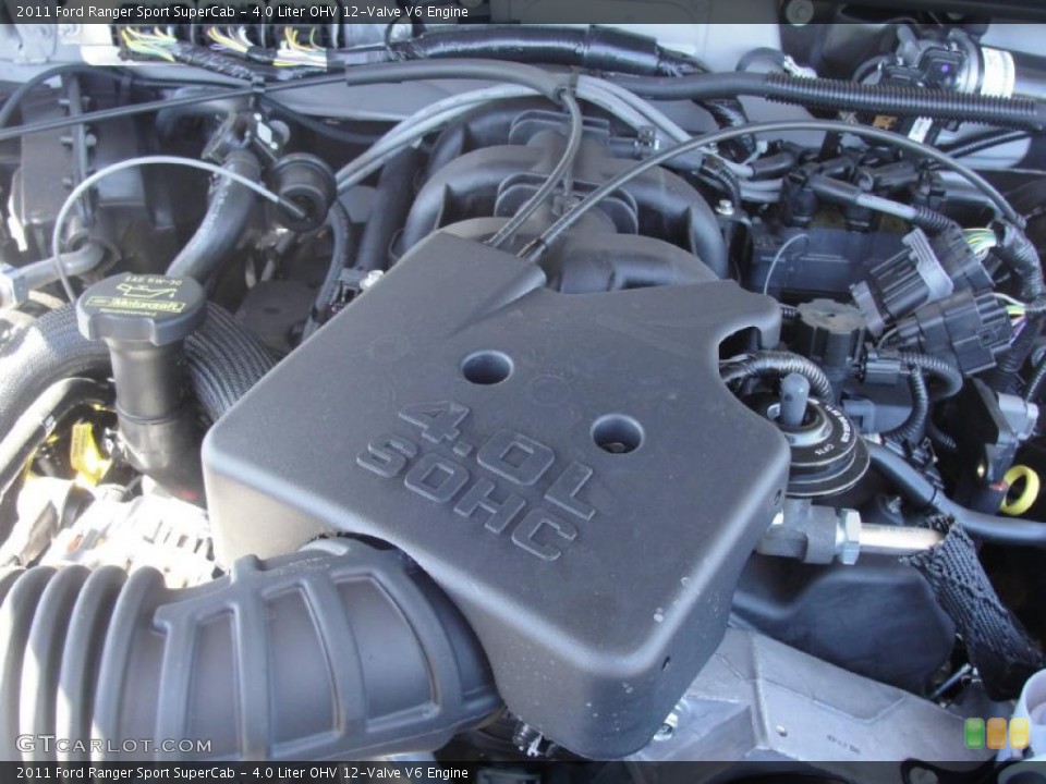 4.0 Liter OHV 12-Valve V6 Engine for the 2011 Ford Ranger #39272219