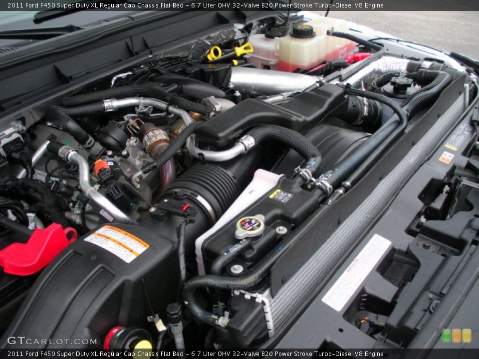 6.7 Liter OHV 32-Valve B20 Power Stroke Turbo-Diesel V8 Engine for the 2011 Ford F450 Super Duty #39275287