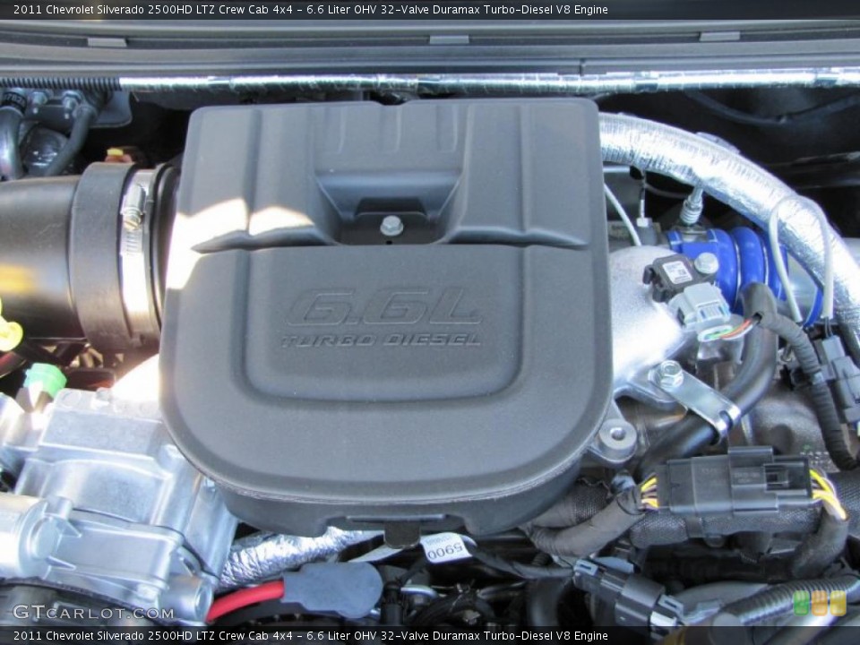 6.6 Liter OHV 32-Valve Duramax Turbo-Diesel V8 Engine for the 2011 Chevrolet Silverado 2500HD #39276615