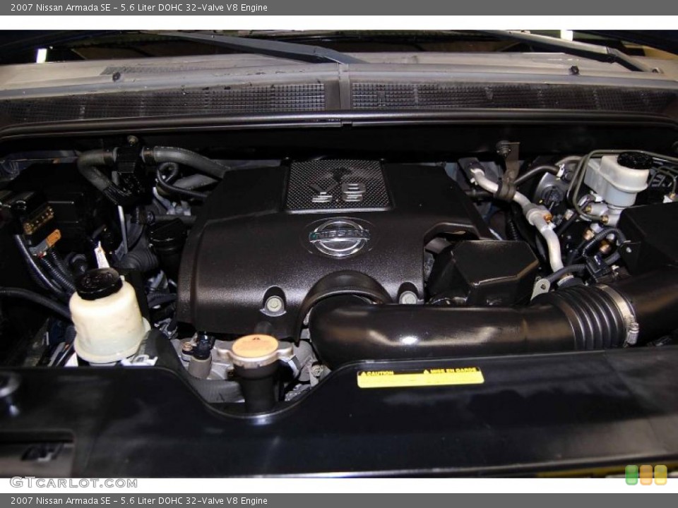 5.6 Liter DOHC 32-Valve V8 Engine for the 2007 Nissan Armada #39285983