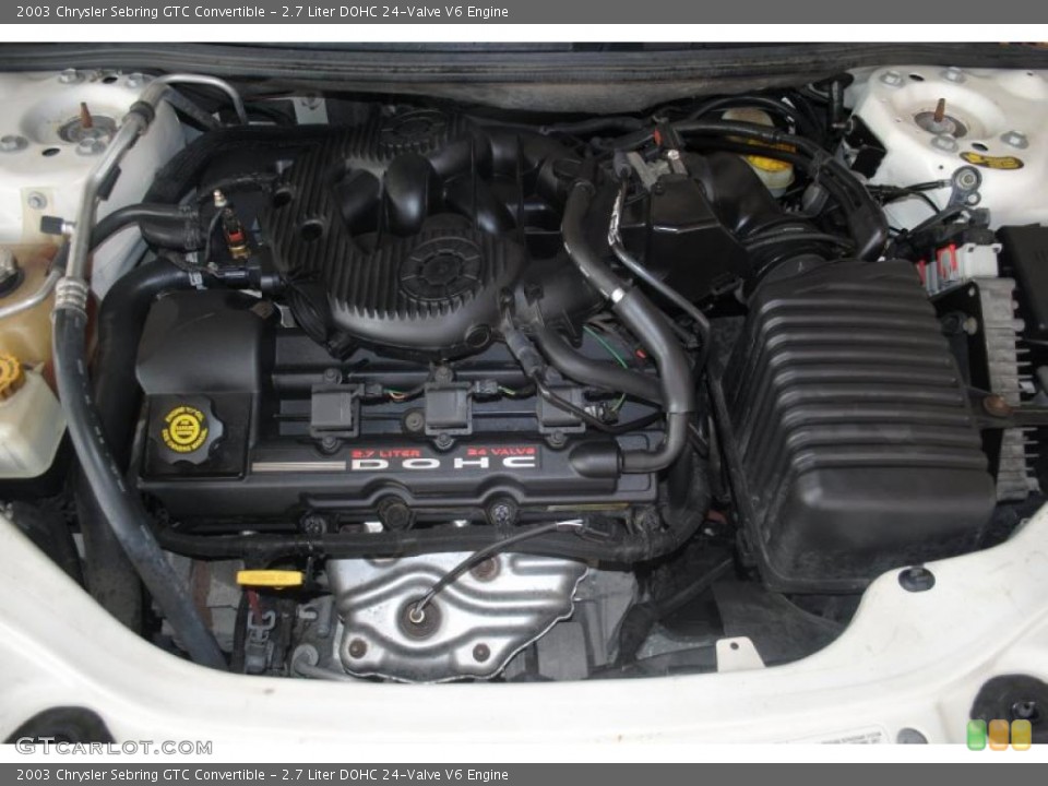 2.7 Liter DOHC 24-Valve V6 Engine for the 2003 Chrysler Sebring #39289447