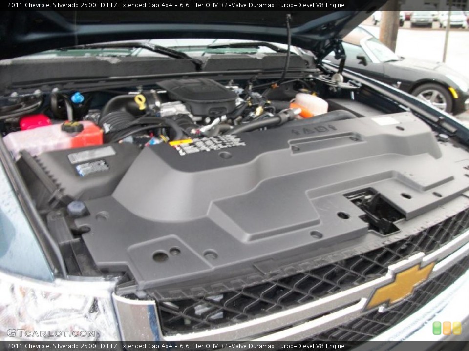 6.6 Liter OHV 32-Valve Duramax Turbo-Diesel V8 Engine for the 2011 Chevrolet Silverado 2500HD #39296219