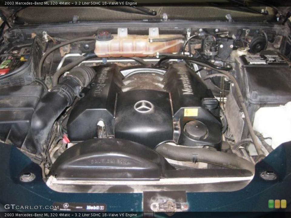 3.2 Liter SOHC 18-Valve V6 Engine for the 2003 Mercedes-Benz ML #39302485