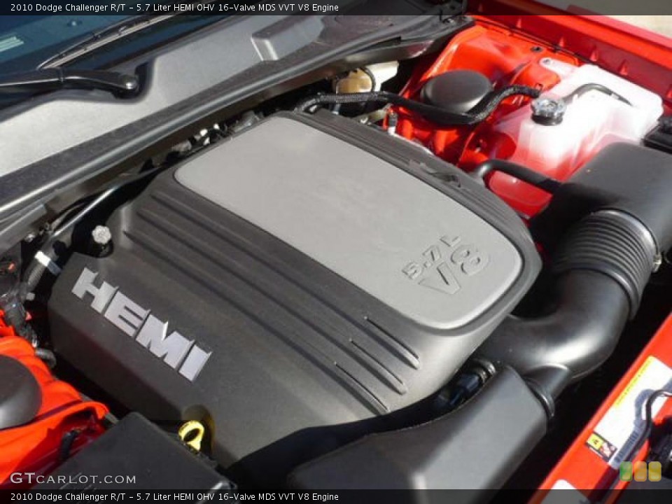 5.7 Liter HEMI OHV 16-Valve MDS VVT V8 Engine for the 2010 Dodge Challenger #39303429