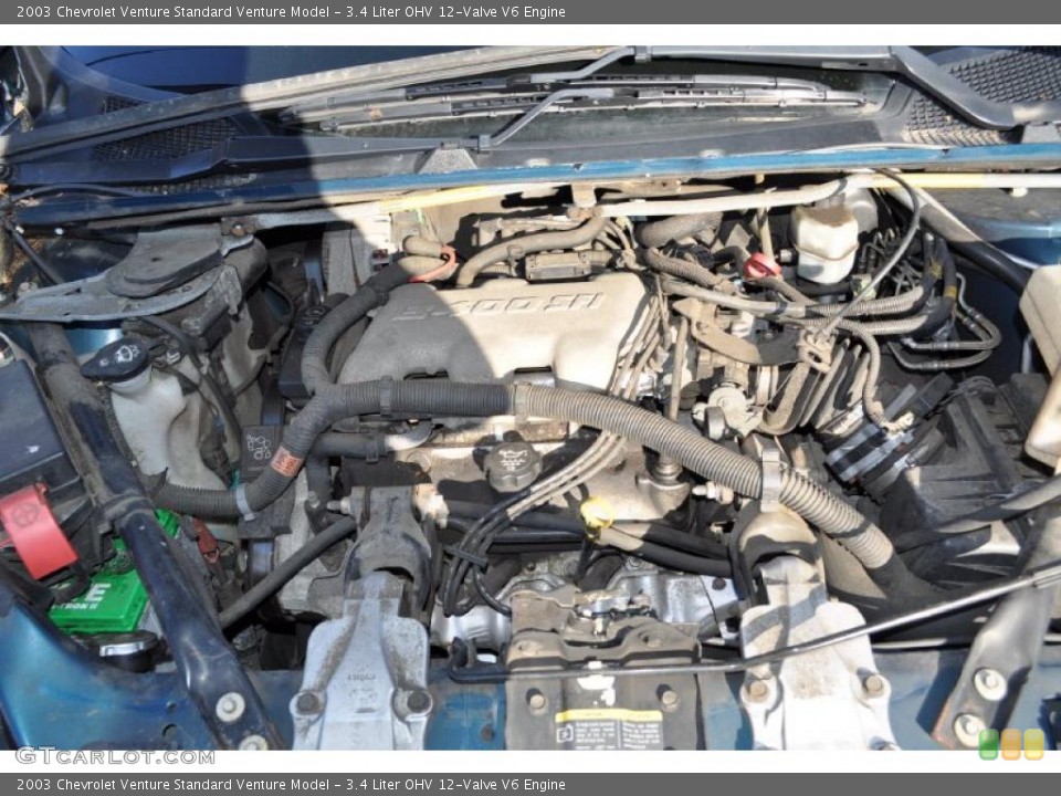 3.4 Liter OHV 12-Valve V6 Engine for the 2003 Chevrolet Venture #39304401