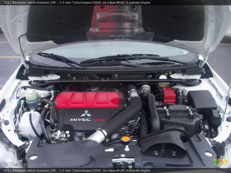 2.0 Liter Turbocharged DOHC 16-Valve MIVEC 4 Cylinder Engine for the 2011 Mitsubishi Lancer Evolution #39304585